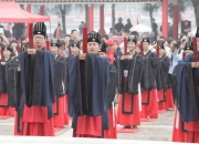 集美端午祭祀著漢服祭先賢